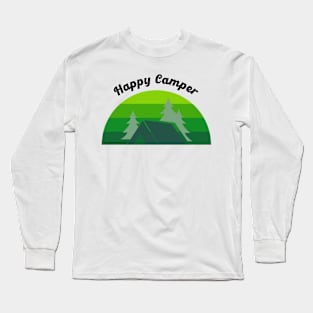 Happy Camper Long Sleeve T-Shirt